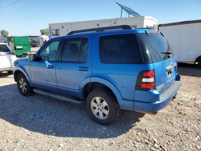 1FMEU7DE5AUA87893 - 2010 FORD EXPLORER XLT Синій фото 2