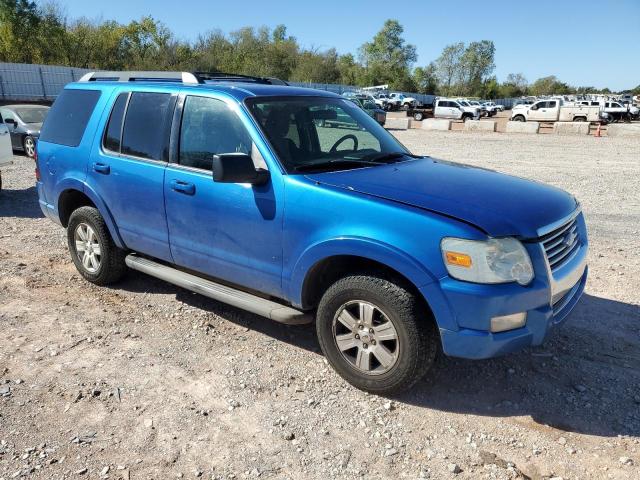 1FMEU7DE5AUA87893 - 2010 FORD EXPLORER XLT Синій фото 4