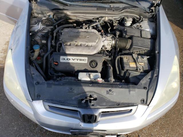 1HGCM668X4A076988 - 2004 HONDA ACCORD EX SILVER photo 11