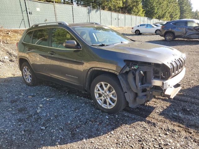 1C4PJLCS2EW322525 - 2014 JEEP CHEROKEE LATITUDE GRAY photo 4