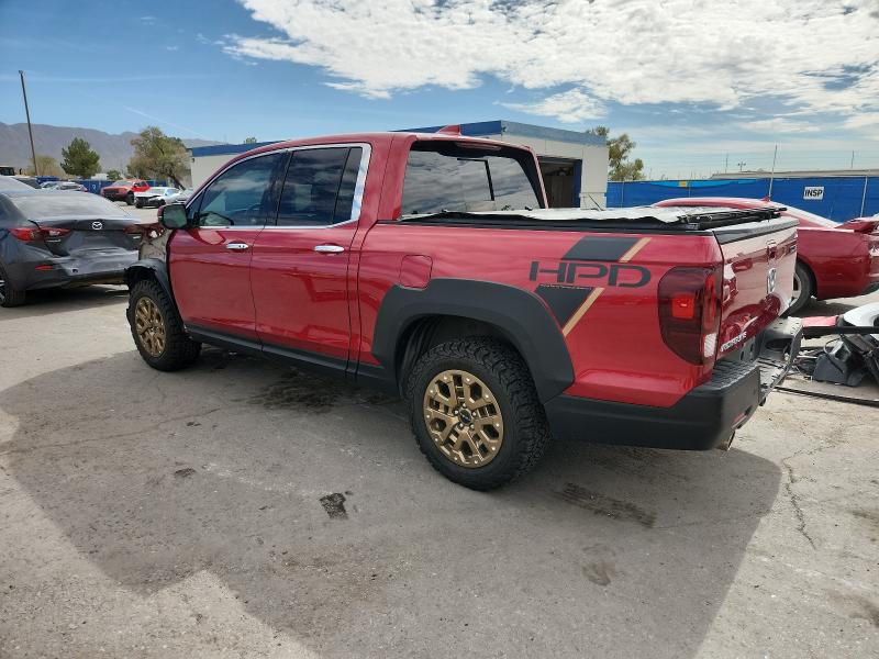 5FPYK3F70NB015665 - 2022 HONDA RIDGELINE RTL Қызыл фото 2