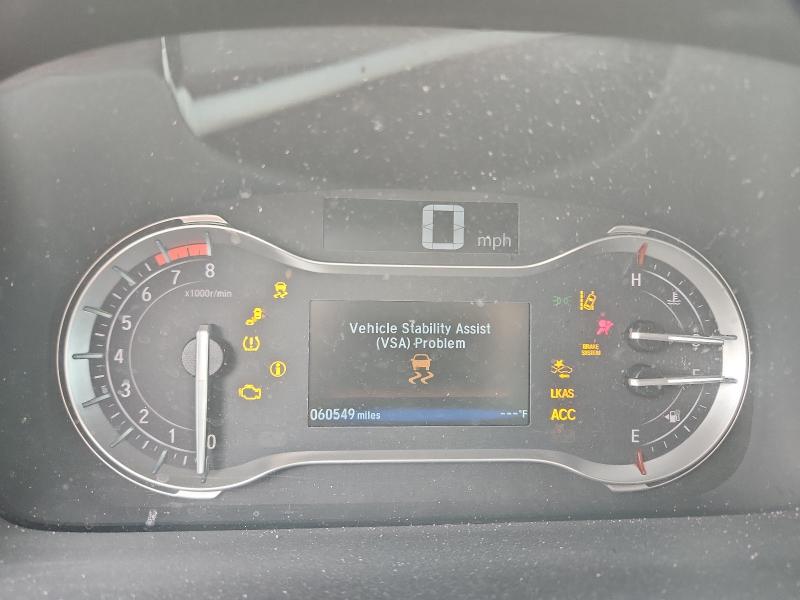 5FPYK3F70NB015665 - 2022 HONDA RIDGELINE RTL Қызыл фото 9