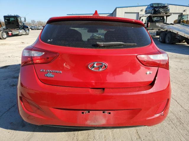 KMHD35LE7DU064253 - 2013 HYUNDAI ELANTRA GT RED photo 6