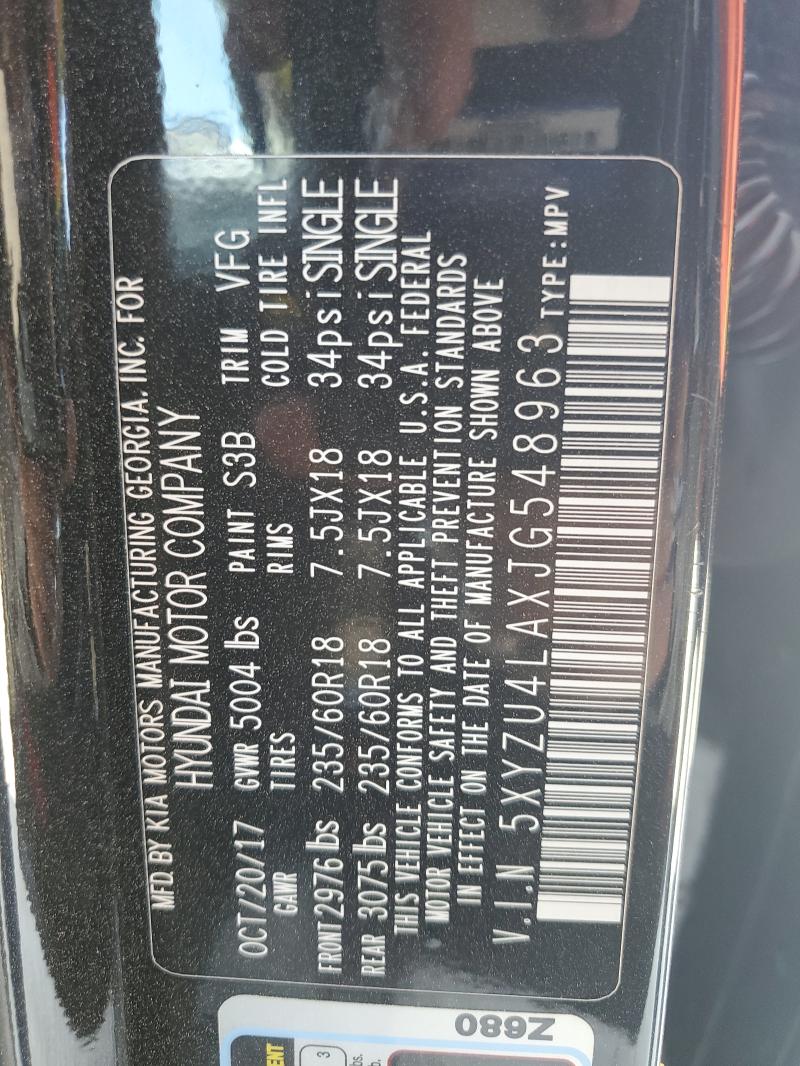 5XYZU4LAXJG548963 - 2018 HYUNDAI SANTA FE SPORT Qara foto 14