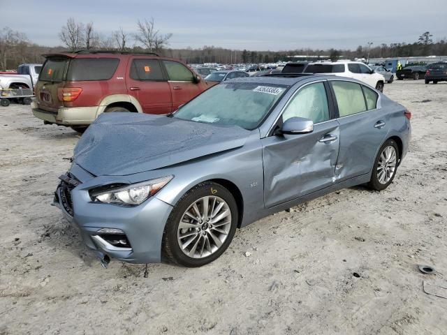 JN1EV7AP7LM207237 - 2020 INFINITI Q50 PURE BLUE photo 1