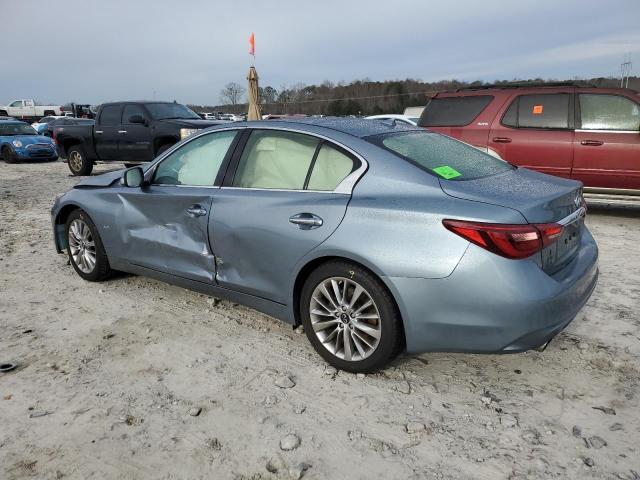 JN1EV7AP7LM207237 - 2020 INFINITI Q50 PURE BLUE photo 2