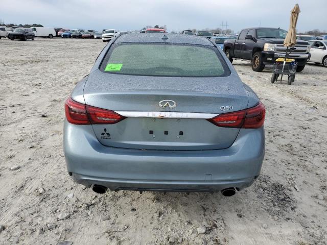 JN1EV7AP7LM207237 - 2020 INFINITI Q50 PURE BLUE photo 6