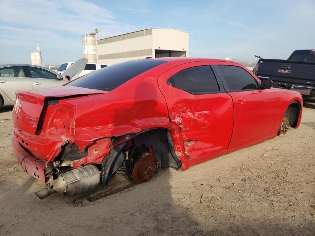 2B3KA33V69H560615 - 2009 DODGE CHARGER SXT RED photo 3