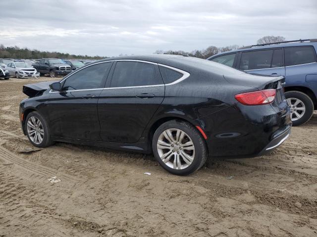 1C3CCCAB6FN567951 - 2015 CHRYSLER 200 LIMITED BLACK photo 2