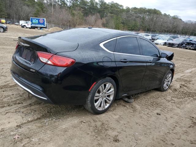 1C3CCCAB6FN567951 - 2015 CHRYSLER 200 LIMITED BLACK photo 3