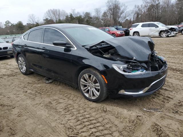 1C3CCCAB6FN567951 - 2015 CHRYSLER 200 LIMITED BLACK photo 4