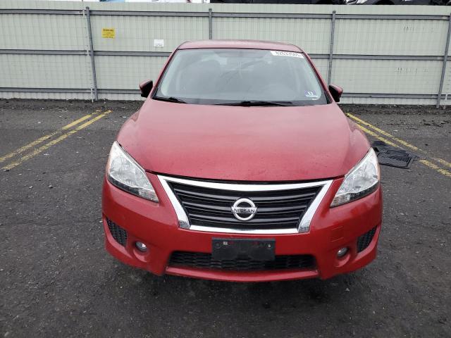 3N1AB7AP3DL701422 - 2013 NISSAN SENTRA S 红色 照片 5