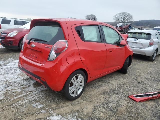 KL8CD6S92EC452272 - 2014 CHEVROLET SPARK 1LT RED photo 3