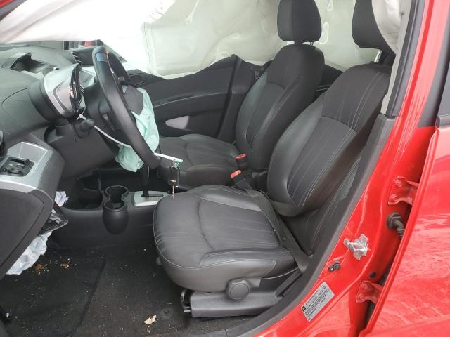 KL8CD6S92EC452272 - 2014 CHEVROLET SPARK 1LT RED photo 7