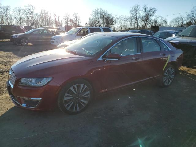 3LN6L5E96HR627976 - 2017 LINCOLN MKZ RESERVE RED photo 1