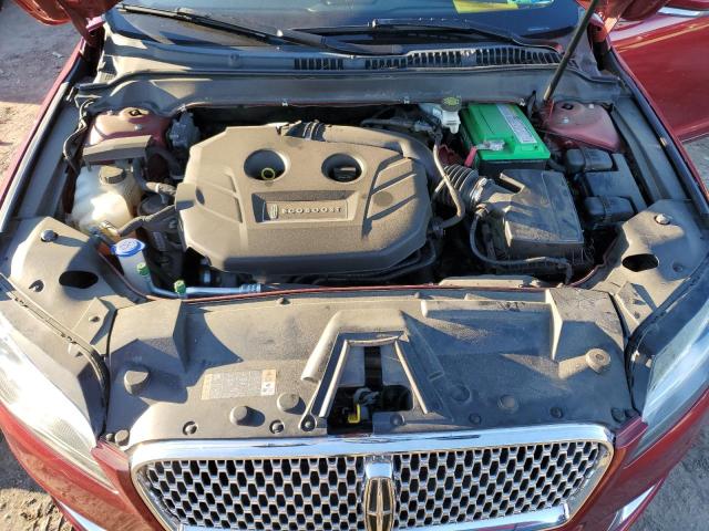 3LN6L5E96HR627976 - 2017 LINCOLN MKZ RESERVE წითელი ფოტო 11