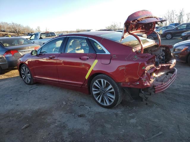 3LN6L5E96HR627976 - 2017 LINCOLN MKZ RESERVE წითელი ფოტო 2