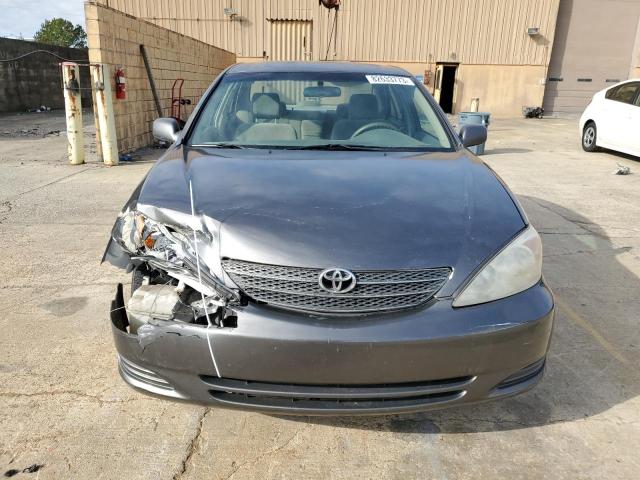 4T1BE32K04U857505 - 2004 TOYOTA CAMRY LE GRAY photo 5