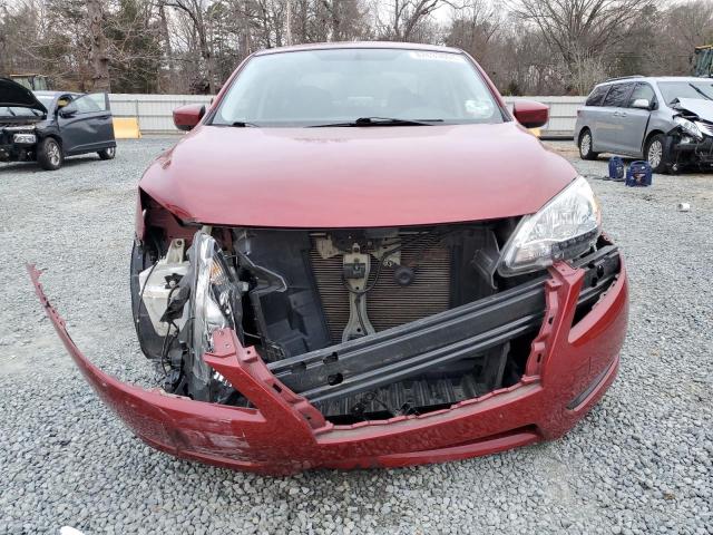 3N1AB7APXEL606860 - 2014 NISSAN SENTRA S RED photo 5