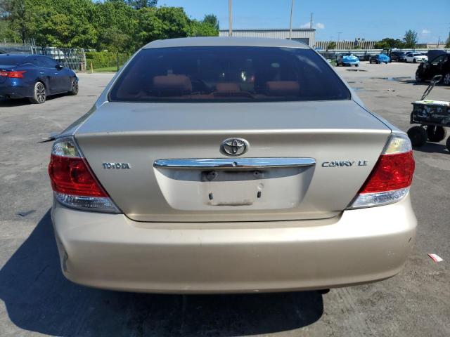 4T1BE30K35U565111 - 2005 TOYOTA CAMRY LE BEIGE photo 6