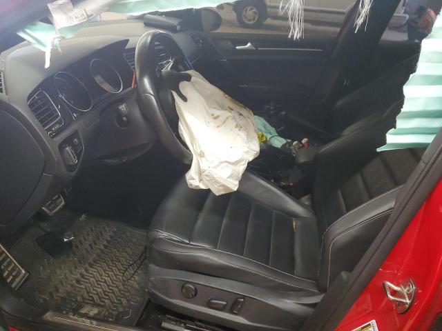 WVWVF7AU3HW072916 - 2017 VOLKSWAGEN GOLF R წითელი ფოტო 7