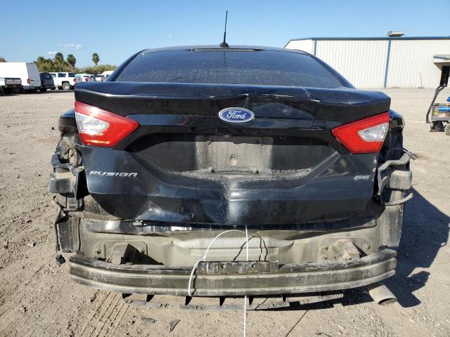 3FA6P0H79GR105319 - 2016 FORD FUSION SE BLACK photo 6