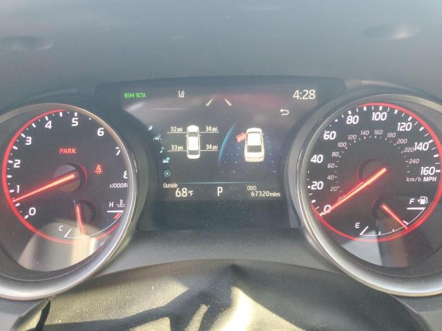 4T1K61BK6NU052742 - 2022 TOYOTA CAMRY XSE WHITE photo 9