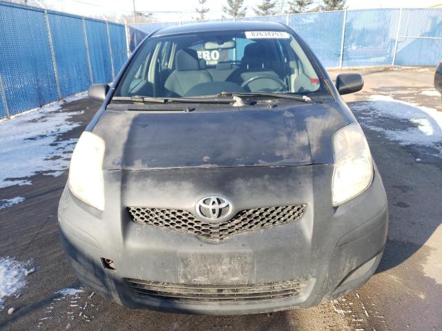 JTDKT923595262625 - 2009 TOYOTA YARIS GRAY photo 5