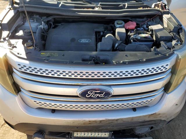 1FMHK8D88BGA13452 - 2011 FORD EXPLORER XLT Srebrny zdjęcie 12