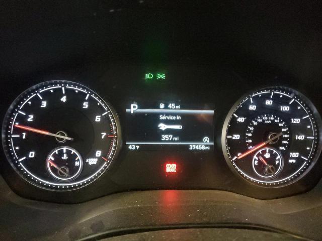 5NMS2DAJ2NH420643 - 2022 HYUNDAI SANTA FE SEL SILVER photo 9