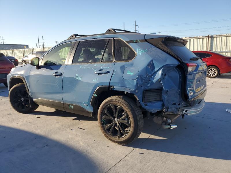 JTM16RFV8RD119060 - 2024 TOYOTA RAV4 SE BLUE photo 2