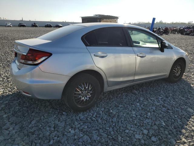 2HGFB2F59DH557950 - 2013 HONDA CIVIC LX SILVER photo 3