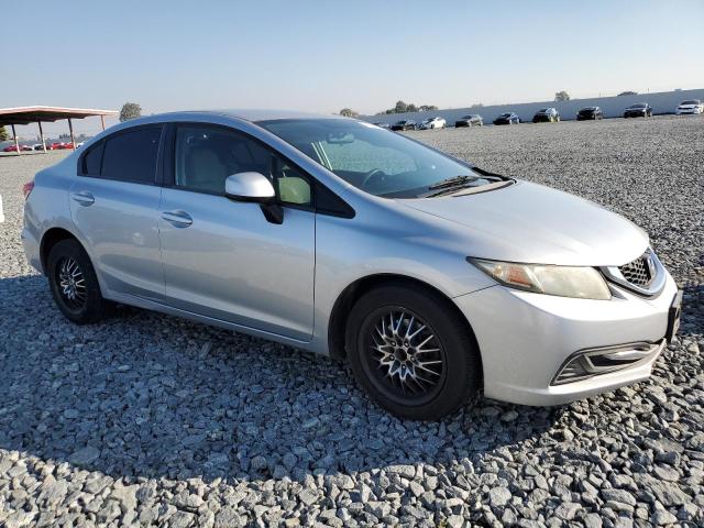 2HGFB2F59DH557950 - 2013 HONDA CIVIC LX SILVER photo 4