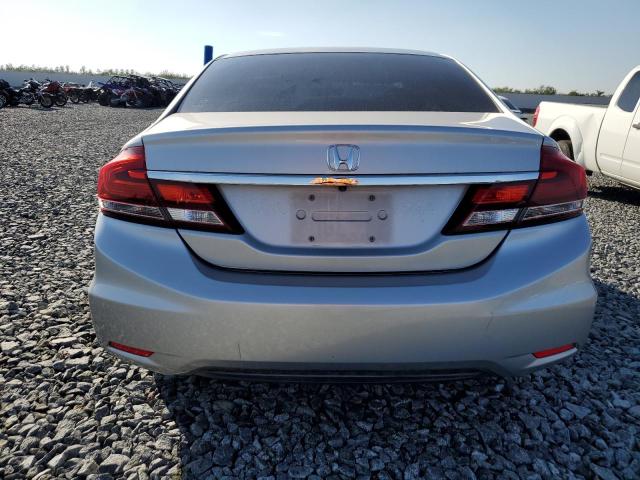 2HGFB2F59DH557950 - 2013 HONDA CIVIC LX SILVER photo 6