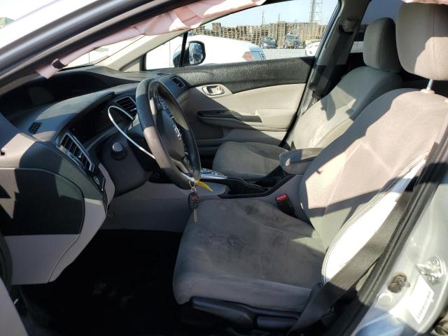 2HGFB2F59DH557950 - 2013 HONDA CIVIC LX SILVER photo 7