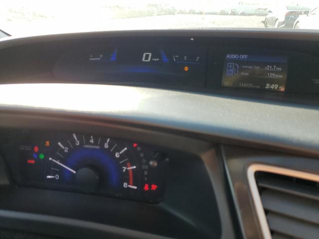 2HGFB2F59DH557950 - 2013 HONDA CIVIC LX SILVER photo 9