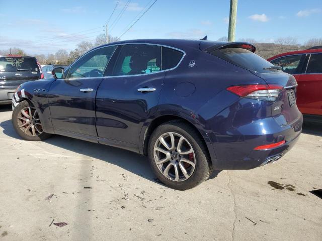 ZN661YUA8MX378913 - 2021 MASERATI LEVANTE S BLUE photo 2