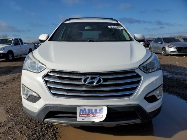 KM8SN4HF4DU007960 - 2013 HYUNDAI SANTA FE GLS WHITE photo 5