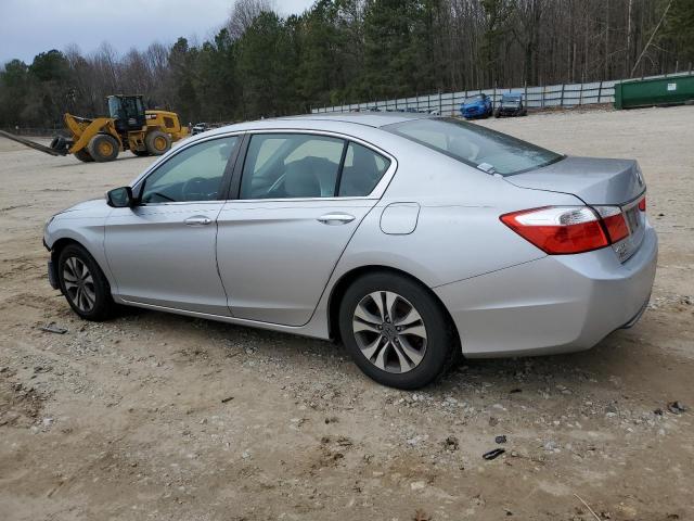 1HGCR2F32FA165388 - 2015 HONDA ACCORD LX SILVER photo 2