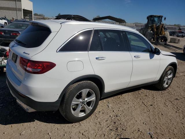 WDC0G4KB8JV031660 - 2018 MERCEDES-BENZ GLC 300 4MATIC WHITE photo 3