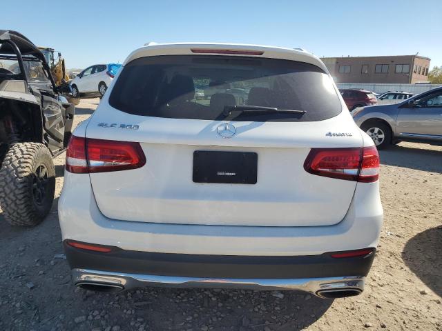 WDC0G4KB8JV031660 - 2018 MERCEDES-BENZ GLC 300 4MATIC WHITE photo 6