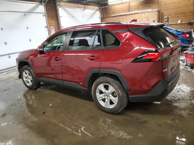 JTMMWRFV2KJ007178 - 2019 TOYOTA RAV4 LE BURGUNDY photo 2