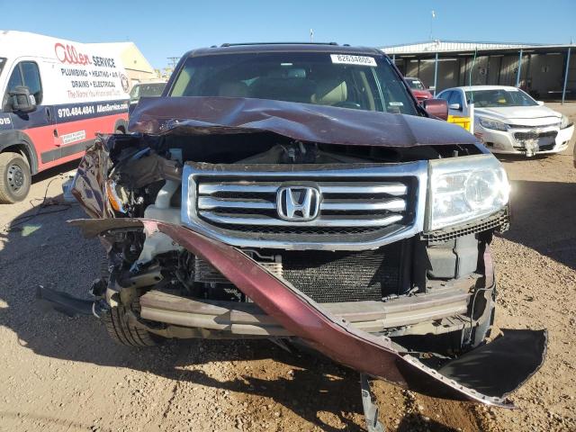 5FNYF4H53DB006777 - 2013 HONDA PILOT EXL Bordo foto 5