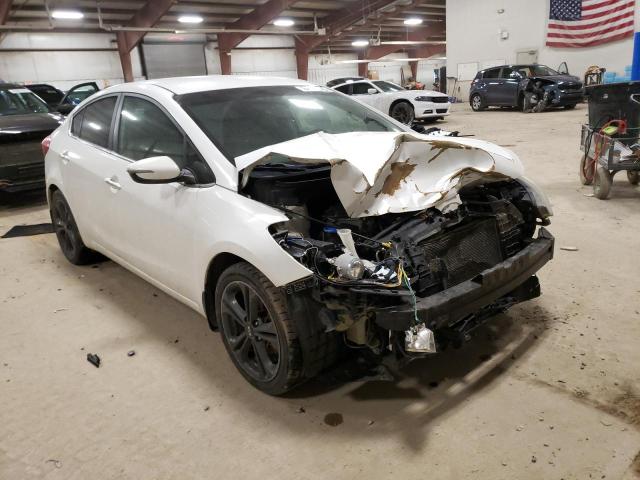 KNAFX4A81E5116493 - 2014 KIA FORTE EX WHITE photo 4