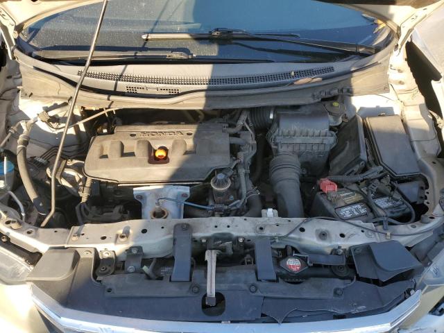 2HGFB2F95CH307526 - 2012 HONDA CIVIC EXL ვერცხლისფერი ფოტო 11