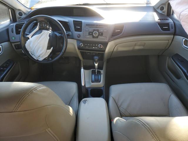 2HGFB2F95CH307526 - 2012 HONDA CIVIC EXL ვერცხლისფერი ფოტო 8