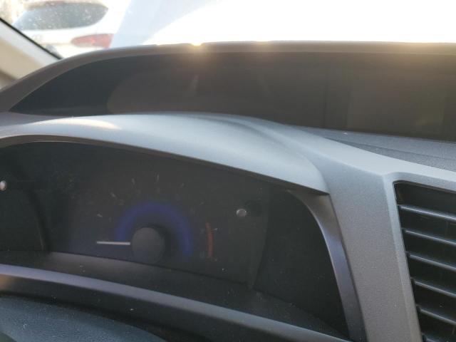 2HGFB2F95CH307526 - 2012 HONDA CIVIC EXL ვერცხლისფერი ფოტო 9