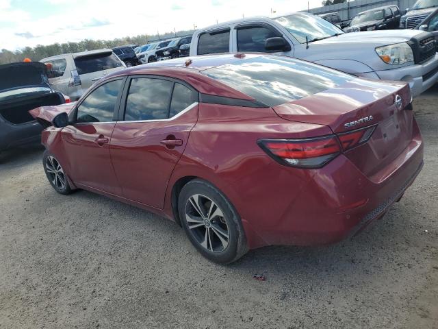 3N1AB8CV9NY205868 - 2022 NISSAN SENTRA SV RED photo 2