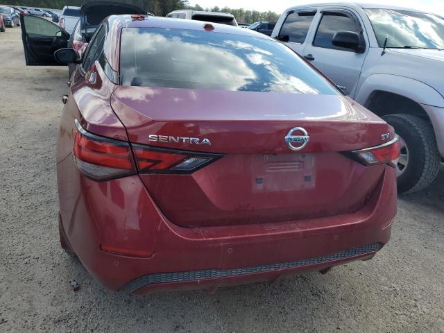 3N1AB8CV9NY205868 - 2022 NISSAN SENTRA SV RED photo 6