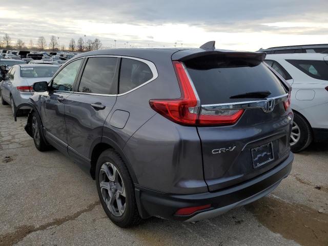 7FARW1H58JE014280 - 2018 HONDA CR-V EX GRAY photo 2